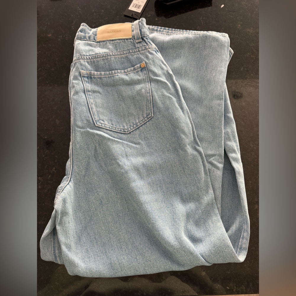 7 For All Mankind TILDA PANT in Denim Lustre Size 26 NWT Baggy - Picture 7 of 7